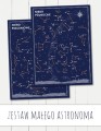 Plakat "Niebo południowe gwiazdozbiory", polska wersja