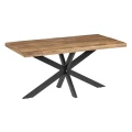 Prostokątny stół 160 cm z drewna mango | Ixia