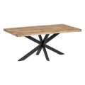 Prostokątny stół 180 cm z drewna mango | Ixia