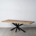 Prostokątny stół 240 cm z drewna mango | Ixia