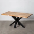 Prostokątny stół 160 cm z drewna akacjowego | Ixia