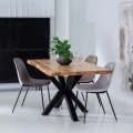 Prostokątny stół 160 cm z drewna akacjowego | Ixia