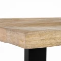 Prostokątny stół 160 cm z drewna mango | Ixia
