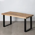 Prostokątny stół 160 cm z drewna mango | Ixia