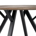 Okrągły stół 120 cm- czarne nogi  | Ixia