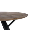 Okrągły stół 120 cm- czarne nogi  | Ixia