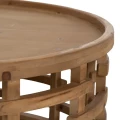 Okrągły stolik kawowy 80 cm | Ixia