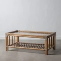 Rattanowy stolik kawowy| Ixia
