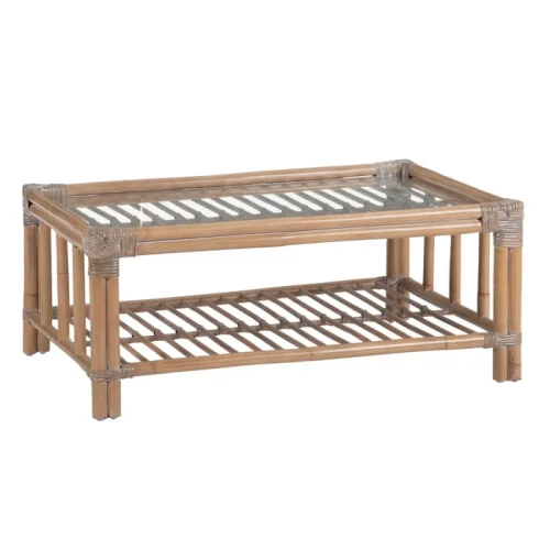 Rattanowy stolik kawowy| Ixia