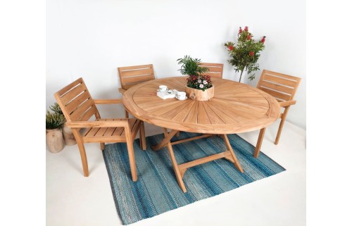 Stół ogrodowy  okrągły Matahari 150 cm