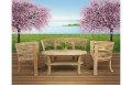 Zestaw mebli ogrodowych Anat