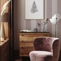 Tapeta Paski Różowe W96 | Yoko Design