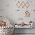 Tapeta Szkic Koty W121 | Yoko Design