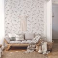 Tapeta Szkic Ptaki W119 | Yoko Design