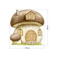 Naklejka Domek Grzyb DK474 |  Yoko design