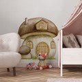 Naklejka Domek Grzyb DK474 |  Yoko design