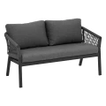 Dwuosobowa sofa Oriengo | Grafit