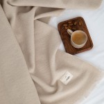 Pled w Jodełkę BEŻOWY | MOYHA