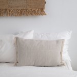 Poszewka w Jodełkę jasnoszara | MOYHA