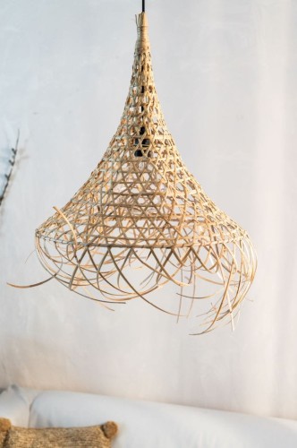 Rattanowa lampa Tropi