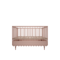 Łóżeczko 70x140 Babushka z opcją tapczanika różowe