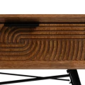 Stolik kawowy z drewna kauczukowego 120 cm Lagom