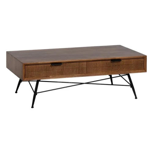 Stolik kawowy z drewna kauczukowego 120 cm Lagom