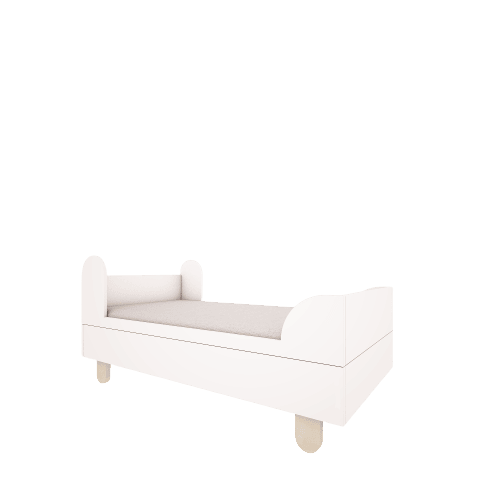 Łóżko 80x160  Basic  białe