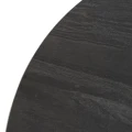 Okrągły stół 120 cm- czarny blat 