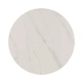 Okrągły stolik 80 cm- biały blat