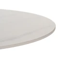 Okrągły stolik 80 cm- biały blat