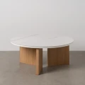 Stolik kawowy z ceramicznym blatem 
