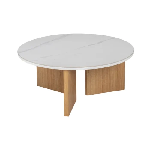 Stolik kawowy z ceramicznym blatem 