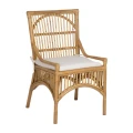 Krzesło z włókna naturalnego - jasne