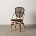 Plecione krzesło