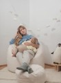 Puf Bini Soft Beanbag L | Butter