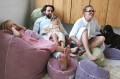 Puf Bini  Beanbag L | Cozy Pink