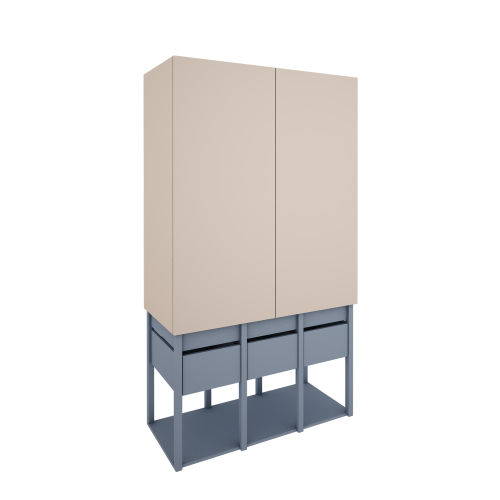 Szafa Tweens - Zgaszony niebieski