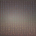Kurtyna RGB 400LED 190x190cm z efektami kolorowa