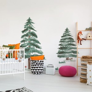 Naklejki CHOINKI / ŚWIERKI 2SZT. DK313 YokoDesign