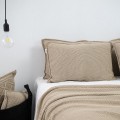 Poszewka ozdobna 70x50 BEŻOWA | MOYHA