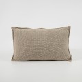 Poszewka ozdobna 70x50 BEŻOWA | MOYHA