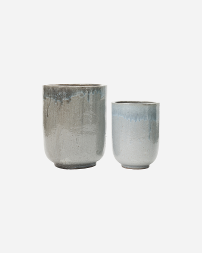 Zestaw doniczek- szary  | House Doctor