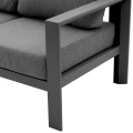 Sofa ogrodowa 2-osobowa Evasion - grafitowa | Hesperide