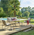Zestaw mebli ogrodowych Boreane- kremowo-beżowy