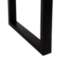 Stół jadalniany Natural-Black Wood / Metal 240 X 100 X 76 CM