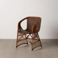 Fotel z rattanu