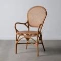 Krzesło z plecionką z rattnu