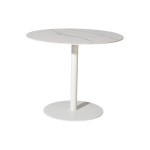 Stół Cora White 90x75 cm  | Miloo Home