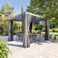 Pergola Evora Grafit 4 x 3m | Hesperide